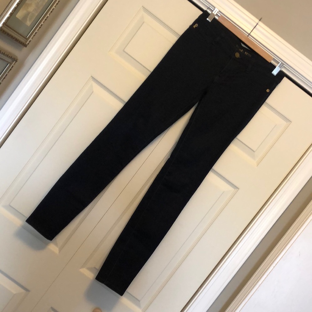 NWOT dark blue Michael Kors super skinny jeans.